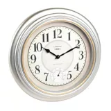 Reloj Termómetro 33 cm Café