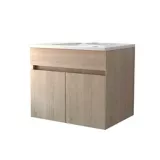 Mueble de baño Parma Rovere 50x60x44 cm con lavamanos Elipse