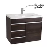 Mueble de baño Casseto Olmo 80 cm con lavamanos Pontus