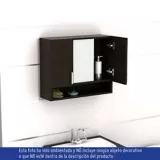 Gabinete de baño espejo spa wenge 53x63x20 cm