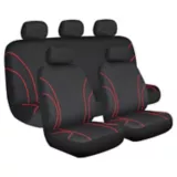Cubre Asiento Polyester Negro