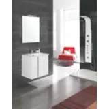 Mueble de baño Onix 60x56x45 cm 2 cajones - Blanco