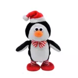 Pinguino Camina Y Habla Navidad