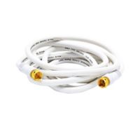 Cable Coaxial RG6 1.8M Blanco D-90182