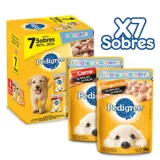 Alimento Humedo Para Perro Cachorro Sobres Carne Pedigree Pack x7und 100g