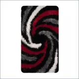 Tapete Espiral 120x170 cm Rojo
