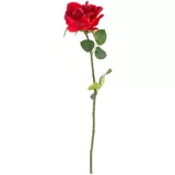 Flor Artificial Rosa Roja 54 cm