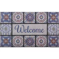 Just Home Collection Tapete Entrada Mosaicos 45 x 75 cm
