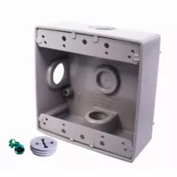 Sp Caja Aluminio 2400 - Cuadrada  3 Sali