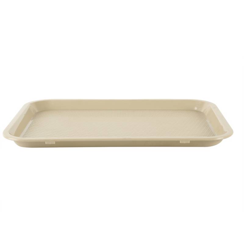 Bandeja Plastica Autoservicios Grande Beige de 35.5 x 47 cm - Tienda online  Estra