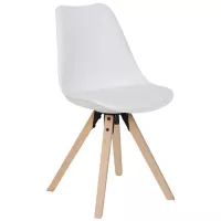 Just Home Collection Silla Cooper Blanco
