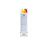 Refrigerador Exhibidor Vitrina Puerta Vidrio 282 Litros Blanco