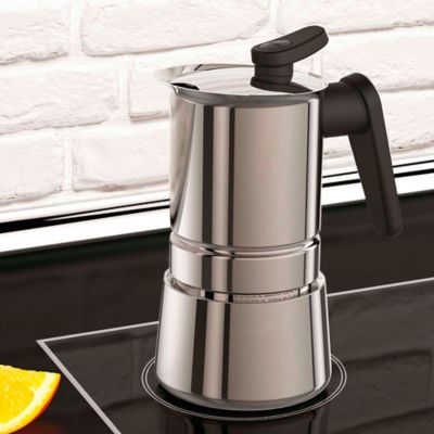 Cafetera italiana de acero inoxidable 2.5 tz