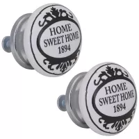 Fixser Pomo Porcelana 40Mm Sweet Home No 15 2Und Fixser