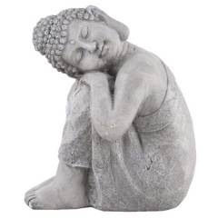 HOME COLLECTION - Figura Budha Reposando 30 x 40 x 48 cm