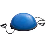 Balón Bosu O Superficie Inestable Con Agarres Elásticos Capacidad 100 Kg Color Azul