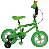 Bicicleta para Niño Fireman Flip Verde Negro