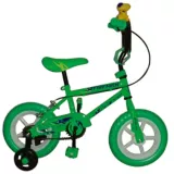 Bicicleta para Niño Fireman Flip Verde Azul