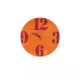 Reloj De Pared Mambo 35 cm Naranja