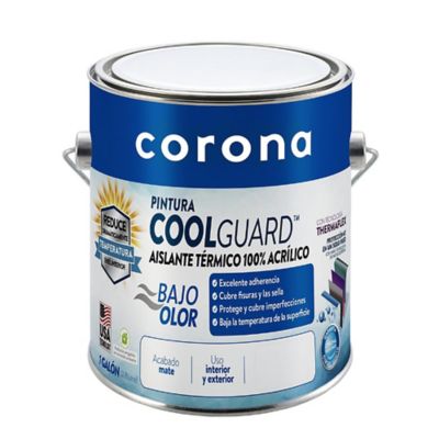 Pintura Coolguard Aislante Térmico Blanco 5 Galones - Homecenter