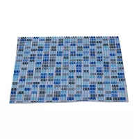 Tapete Baño Antideslizante Azul 40x60 cm