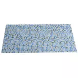 Tapete Baño Antideslizante Azul 65x150 cm