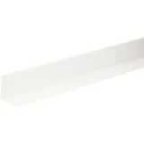 Ángulo PVC Blanco Satin 20x20mm 1m