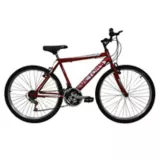 Bicicleta Mtb Niño 20X2 18 Cambios Roja Bt201804