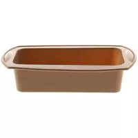 Just Home Collection Molde Rectangular Pan Silicona Wood
