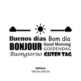 Sticker Buenos Días