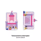 Sticker Enchufe e Interruptores Fantassy Princesses