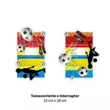 Sticker Enchufe e Interruptores Fútbol