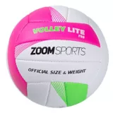 Balón Zoom Volley Lite No.5 Rosado y Verde