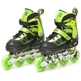 Patines Zoom Electric Verde Talla S (30-33)