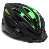 Casco Bike Zoom Negro y Verde Talla M (55-58)