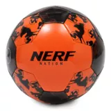 Balón De Fútbol Diseño De Nerf En Pvc Número 5 Color Negro/Naranja