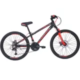 Bicicleta Cliff Lizard 24 Black/Red