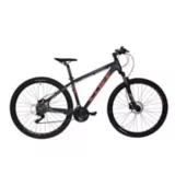 Bicicleta Cliff Muddy 1 S 27.5 Black/Red