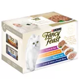 Alimento Húmedo Para Gato Fancy Feast Pack Surtido x4und