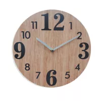 Just Home Collection Reloj Pared 30 cm Beige Texas