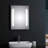 Espejo de baño parís con luz led y desempañarte 50x70 centímetros