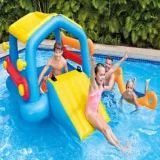 Isla Inflable Con Slide