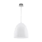 Lámpara Colgante Sarabia en Acero Color Blanco con led Integrado de 48,5 cms