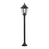 Lámpara de Pie Navedo en Aluminio Fundido Color Negro 1 Luz Rosca E27 de 120 cms