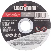 Disco Abrasivo Corte Acero Inoxidable 4-1/2-pulg X 1mm Ubermann