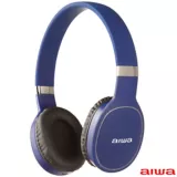 Audifonos On Ear Deportivos Bluetooth / Microfono Incorporado / Azul /  Aiwa