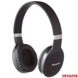 Audifonos On Ear Deportivos Bluetooth / Microfono Incorporado / Negro /  Aiwa