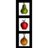 Cuadro Frutas Madera Color 20x60 cm