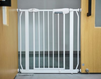 Puerta De Seguridad Para Niños Bebe Metalica Escalera