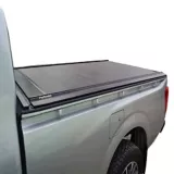 Cubierta en Aluminio para Mahindra Pick Up Doble Cabina Con Mini Barra Protector Vidrio Trasero / Platón 1.49 Mt Largo para Modelos 12-16
